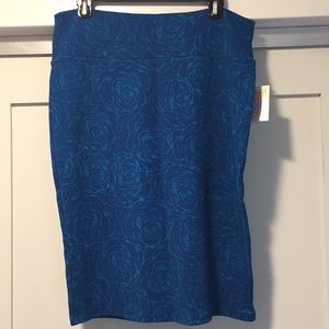 LuLaRoe Cassie Pencil Skirt, XL